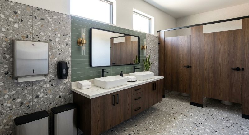 Industrial Bathroom Renovation in Arvada, CO