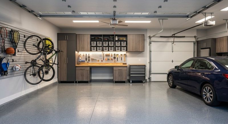 Attached Garage Renovation in Conroe, TX