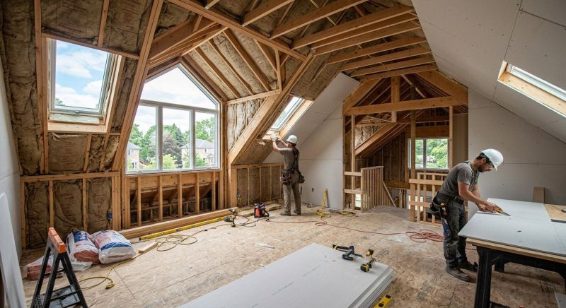 Attic Apartment Construction in Alpharetta, GA