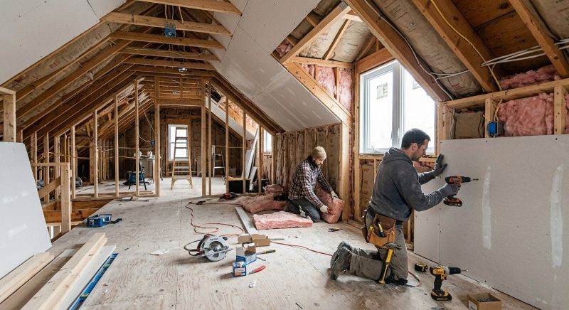 Attic Finishing in Conroe, TX
