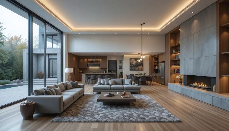 Living Room Renovation in Denver, CO